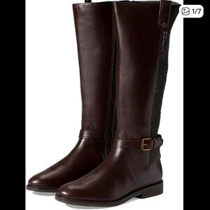WORN ONCE - COLE HAAN CHOCOLATE BROWN BOOTS